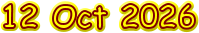 12 Oct 2026